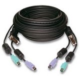 PS/2 Keyboard Mouse Single Dvi-i Video CABLE15FT