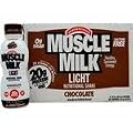 CytoSport Muscle Milk Light RTD - 14 Fl. Oz./12 Bottles - Chocolate