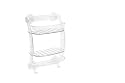 BlissHome, Interdesign, Powerlock Shower Caddy, Clear