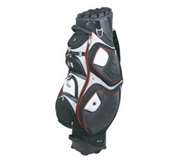 Bennington Quiet Organizer 12 Cart Bag : Black - White