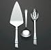 EQUESTRIAN 3PC SERVING SET