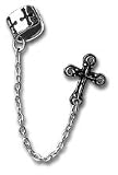 Cross Cuff-stud Alchemy Gothic Earring