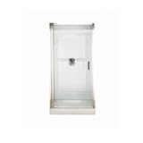 American Standard AM03.03D400.213T7 Euro Frameless Hinge Shower Doors w D handle