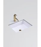Kohler K-2882-HW1 Verticyl Rectangle Undercounter Lavatory, Honed White