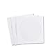 QUAR7050 CD/DVD Sleeve,w/ Window, Flap, 4-7/8x5, 100/PK, White