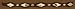 Brown Hatband with Gold Diamond Shaped Conchos, Made in the USA