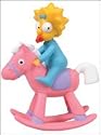 Simpsons Figurines Series 1 Evergreen terrace - Maggie Simpson