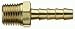 Plews/Edelmann 3/8Hx1/4Npt Male Hose Barb End 21143