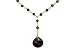 55 Carat Smokey Quartz 14k Gold Over Sterling Silver Necklace