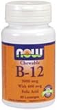 Vitamin B-12 5000 mcg 60 Loz NOW Foods