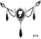 Coffin Drop Cameo - Alchemy Gothic Pendant Necklace