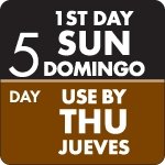 Daydots Duo-Dots Dissolvable - 5 Day Sun/Thu 11705-57-21