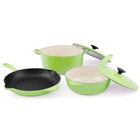 Le Creuset Enameled Cast Iron 5-Piece Essential Cookware Set