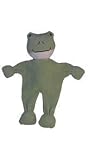 Under The Nile Organic Cotton Flat Frog Toy