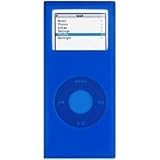 2nd Gen. Dark Blue iPod Nano 2G Silicone Case w/ Armband 2GB, 4GB and 8GB