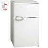 【エコポイント対象商品】モリタ 88L 2ドア ノンフロン冷蔵庫(直冷式) MR-D09BB-W