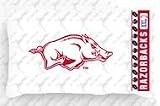 Arkansas Razorbacks Pillow Case