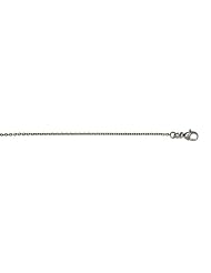 Platinum Cable 1.3mm Necklace 24 Inch