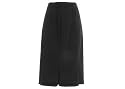Plus Bay Studio Black Travel Fabric Godet Skirt