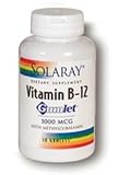 Vitamin B-12 Gumlet 1000 mcg 30 Count Solaray