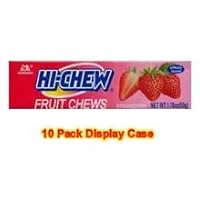 Morinaga - Hi-Chew Fruit Chews Candy 10 Pack Display Case