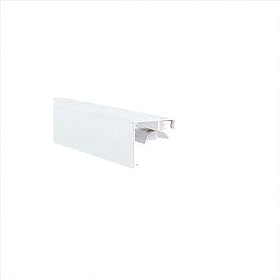 Linear Track and Fixture System Shield 4-8' Light Baffle Finish: Platinum, Length: 8 Feet by WAC Lighting