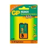 9v NiMH 170mAh Rechargeable Battery