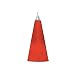 Emerge Pendant Finish: White, Shade: Ferrari Red, Bulb Type: Incandescent
