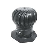 Ll Building Products 12In Black Glv Wind Turbine GIC12BL