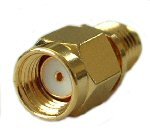 SMA Skt (female pin)-RSMA Plg (female)