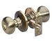 BCO0105 AB BISCUIT ENTRY LOCK FUNCTION:KEYED ENTRY FINISH:ANTIQUE BRASS