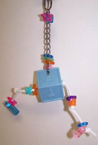 AC 005S Peak-a-Treat 6in x 3in XSmall Bird Toy