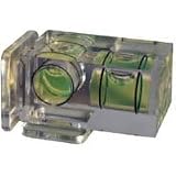 Jobu Design Dual-Axis Clear Bubble Level with Easy See Green Fluid.