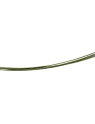 7 Row Dark Green Coated Cable Chain With 14K Goldy Clasp Stainless Steel Ch733