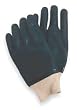 Condor 3BA50 Glove, PVC, Rough, Black, Size Large, Pr