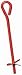 Tools & Hardware : Midwest Air Tech #901111A 3x15 RED Earth Anchor