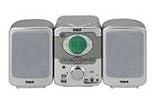 RCA RS2046 BookShelf Audio System with Digital AM/FM Tuner