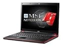 MSI 00165112-SKU32 39,1 cm / 15,4 Zoll Notebook (Intel Core 2 Duo T6500 4GB RAM, 320GB HDD, ATI Radeon HD4670, Win 7 Premium)