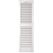 15 x 52 White Louvered Shutter