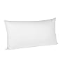fleuresse Kissenbezug 9100-1000, 40/80 cm colous Uni Mako Satin, Farbe Wei�, 100% Baumwolle