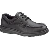Hush Puppies - Hush Puppies Mens Black Leather Gus Shoe # 18770