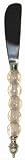 Decorative Spreader with Ice Clear Glass Handles Set / 4