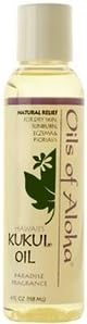 Hawaiian Value Pack Kukui Nut Oil Of Aloha Paradise Fragrance 2 Bottles 4 oz. each