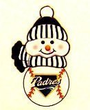 Scottish Christmas San Diego Padres All-Star Light Up Snowmen Ornament Set