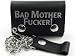 Pulp Fiction Wallet~ Bad Mother F***er!~ Genuine Leather~ Made In The USA~ Tri-Fold Wallet~ Approx 4