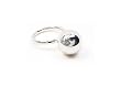 Areaware Harmony Ball Loop Rattle Silver