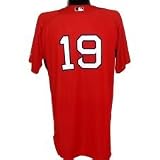 Josh Beckett #19 2008 Red Sox Game Used Batting Practice Red Jersey