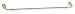 Danze D441412BN Plymouth 18-Inch Towel Bar, Brushed Nickel