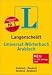  : Langenscheidt Universal-W&ouml;rterbuch Arabisch (Neubearbeitung): Arabisch - Deutsch / Deutsch - Arabisch. Rund 20.000 Stichw&ouml;rter und Wendungen