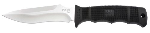 SOG Specialty Knives & Tools M40-K SOG Ops, 4-17/20-Inch Straight Edge Fixed Blade Knife, Satin On Sale